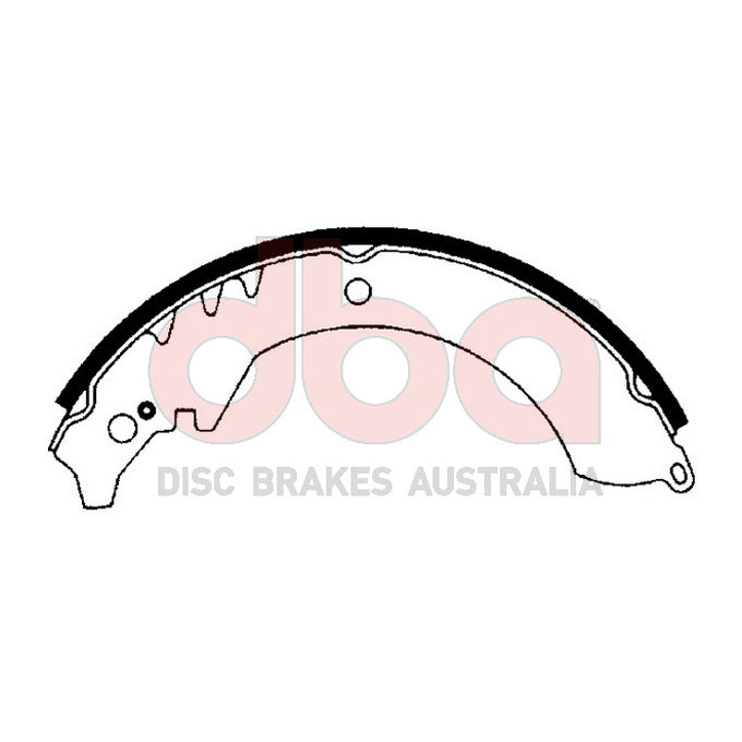 DBA Brake Shoes DBAS1607