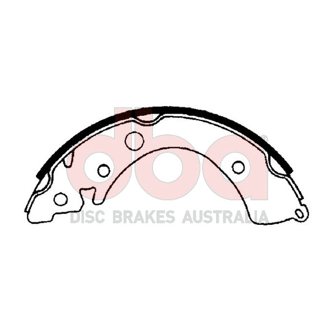 DBA Brake Shoes DBAS1611