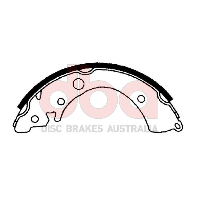 DBA Brake Shoes DBAS1613