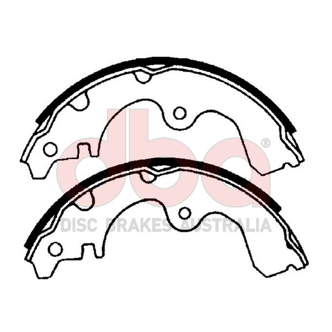 DBA Brake Shoes DBAS1620