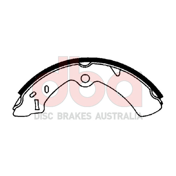 DBA Brake Shoes DBAS1628