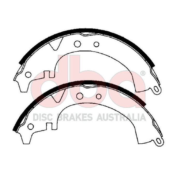 DBA Brake Shoes DBAS1639