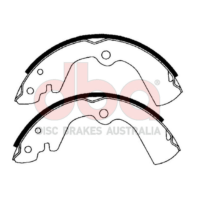 DBA Brake Shoes DBAS1656