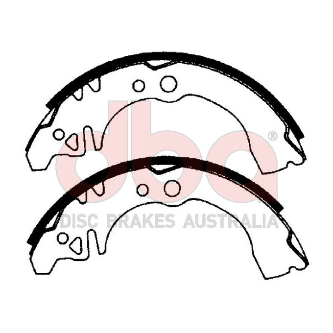 DBA Brake Shoes DBAS1658