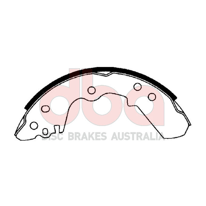 DBA Brake Shoes DBAS1662