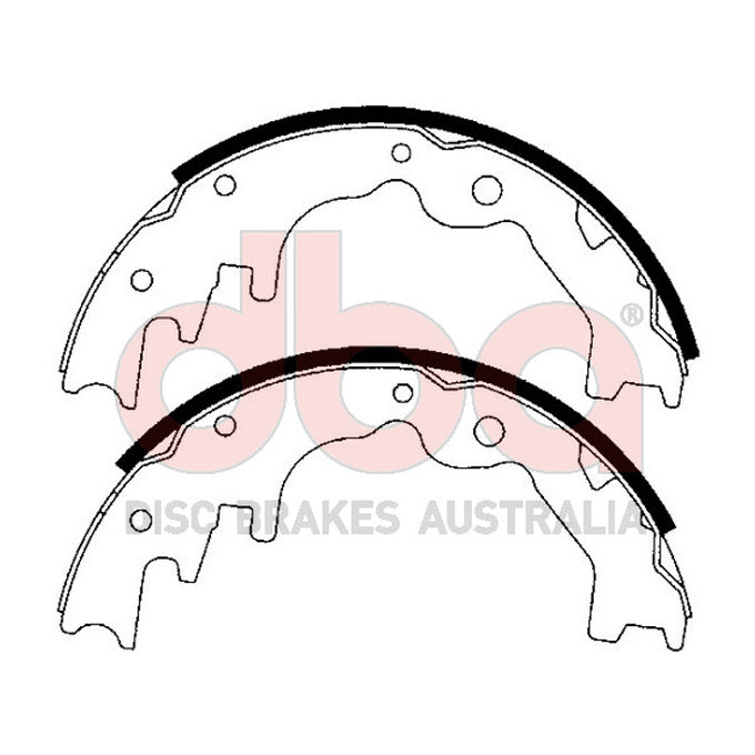 DBA Brake Shoes DBAS1665