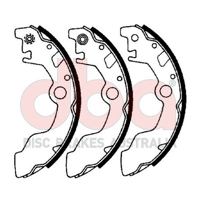 DBA Brake Shoes DBAS1666