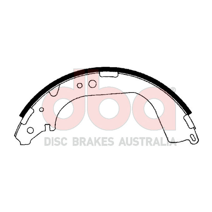 DBA Brake Shoes DBAS1668