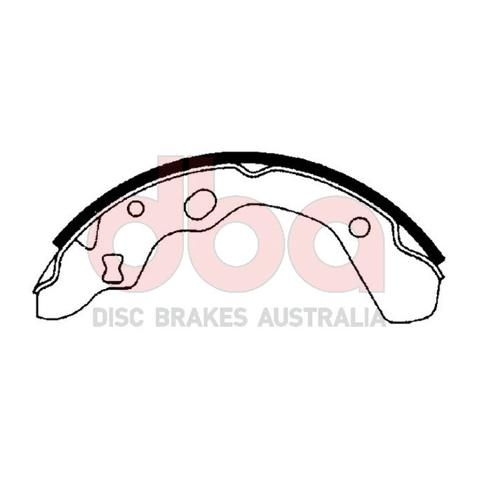 DBA Brake Shoes DBAS1671