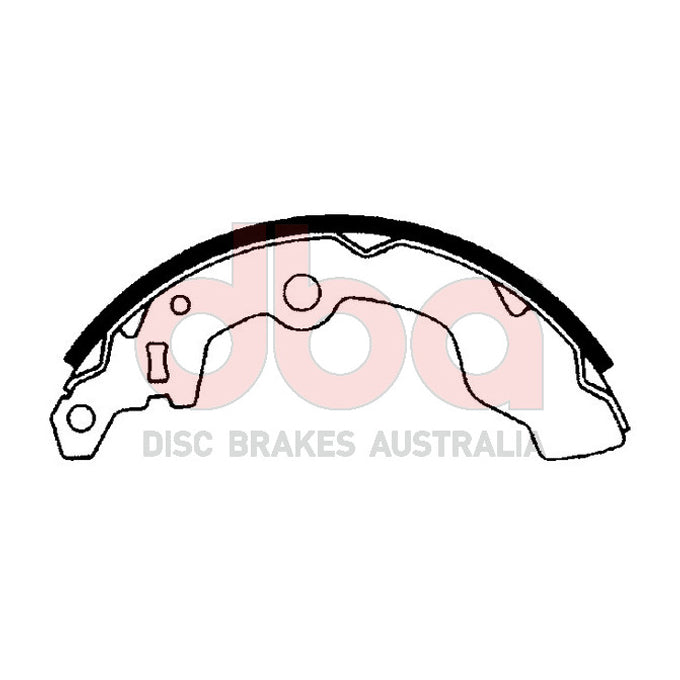 DBA Brake Shoes DBAS1676