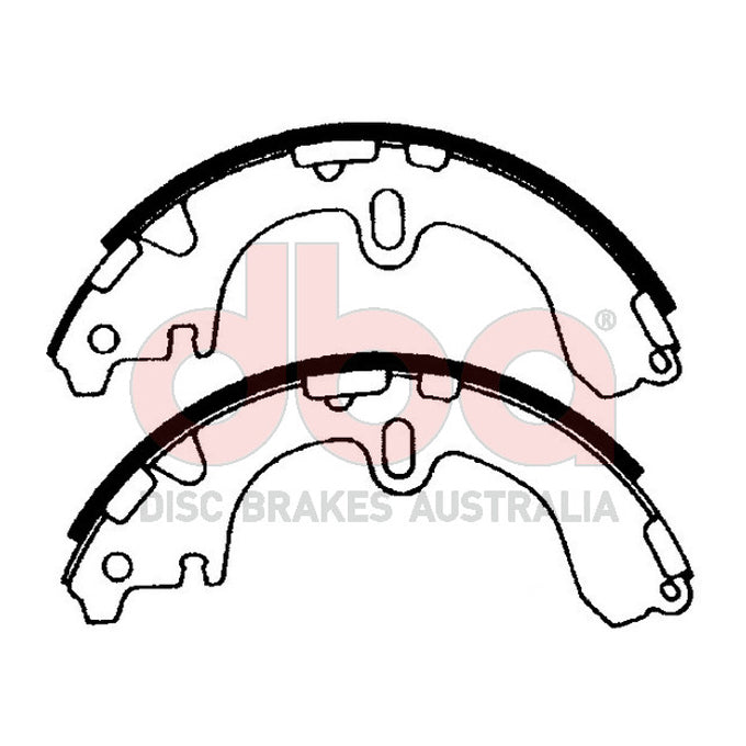 DBA Brake Shoes DBAS1704
