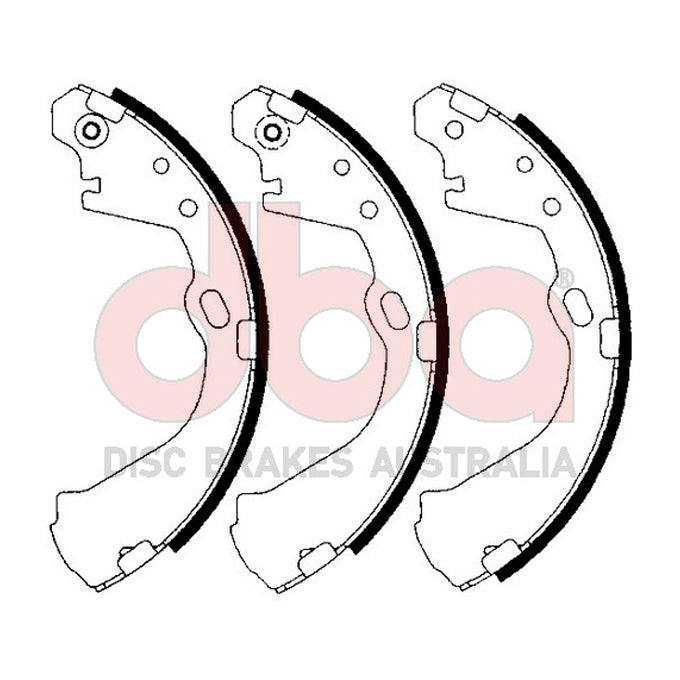 DBA Brake Shoes DBAS1711