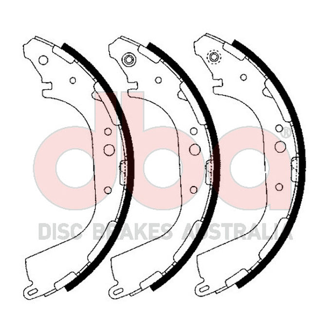 DBA Brake Shoes DBAS1726