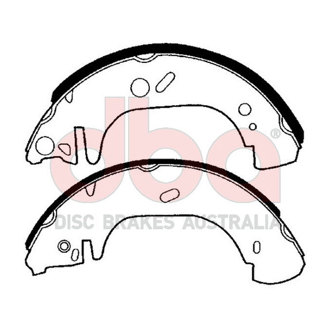 DBA Brake Shoes DBAS1737