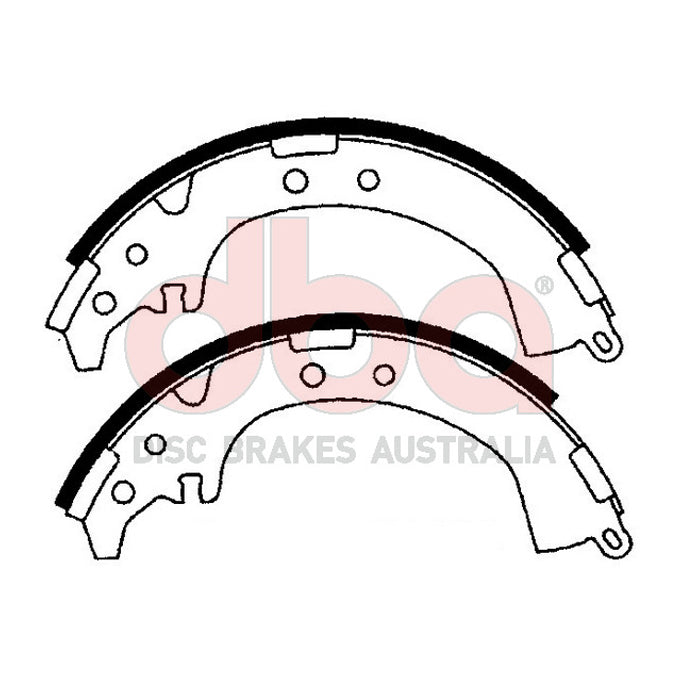 DBA Brake Shoes DBAS1747