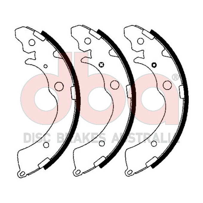 DBA Brake Shoes DBAS1764