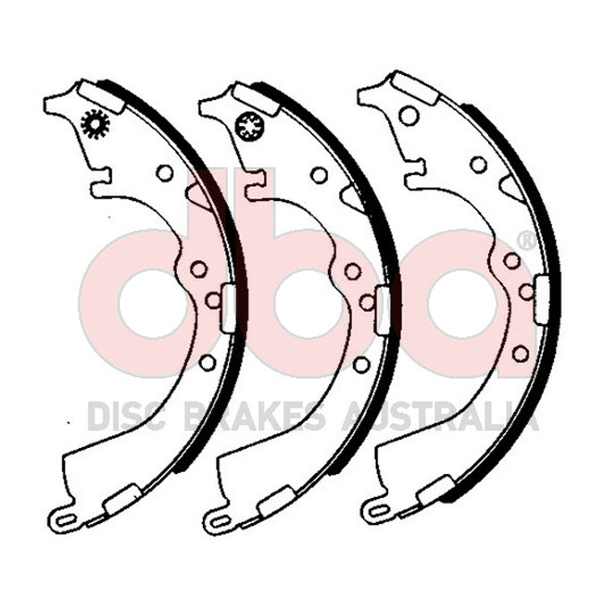 DBA Brake Shoes DBAS1768