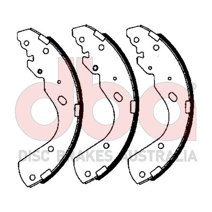DBA Brake Shoes DBAS1769
