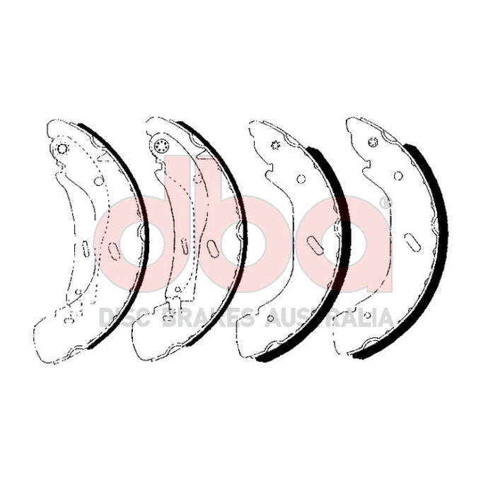 DBA Brake Shoes DBAS1773