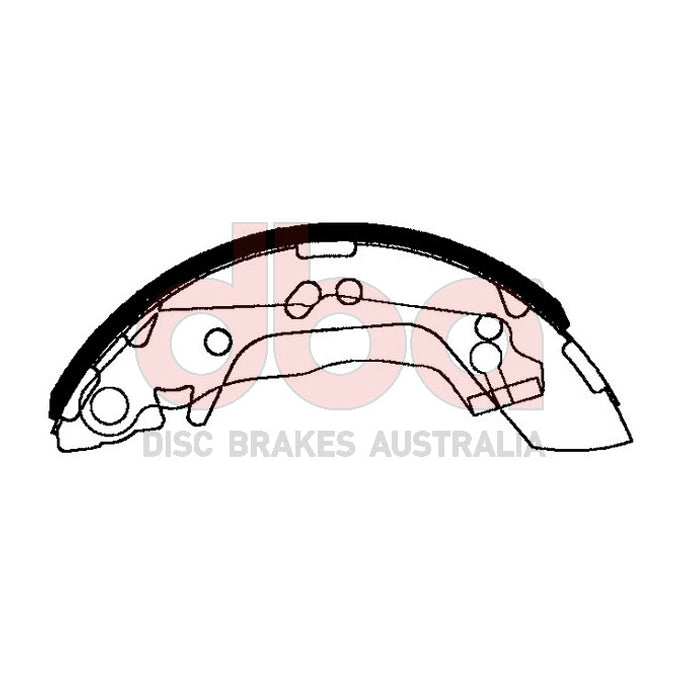 DBA Brake Shoes DBAS1779