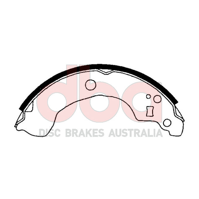 DBA Brake Shoes DBAS1792