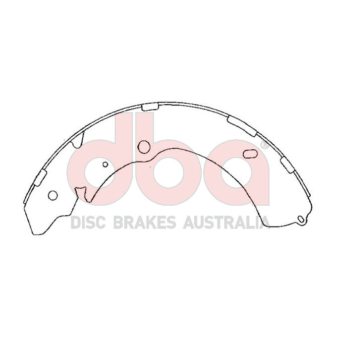 DBA Brake Shoes DBAS1793