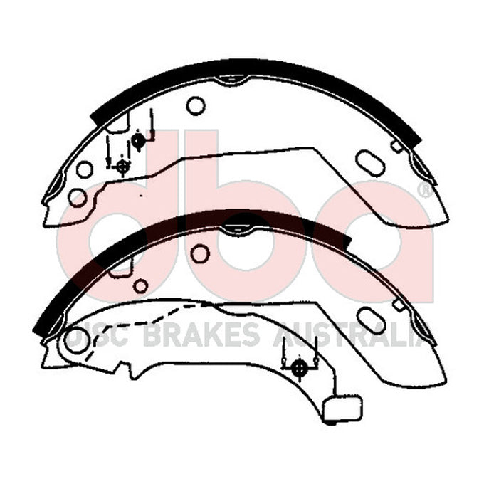 DBA Brake Shoes DBAS1803