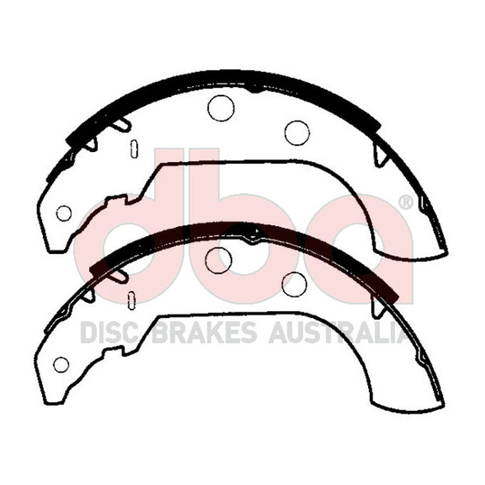 DBA Brake Shoes DBAS1808
