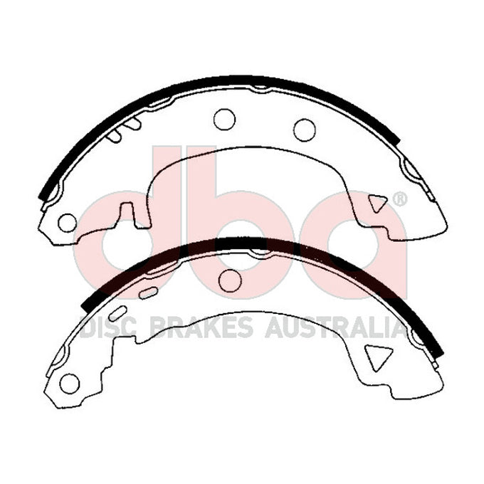 DBA Brake Shoes DBAS1815