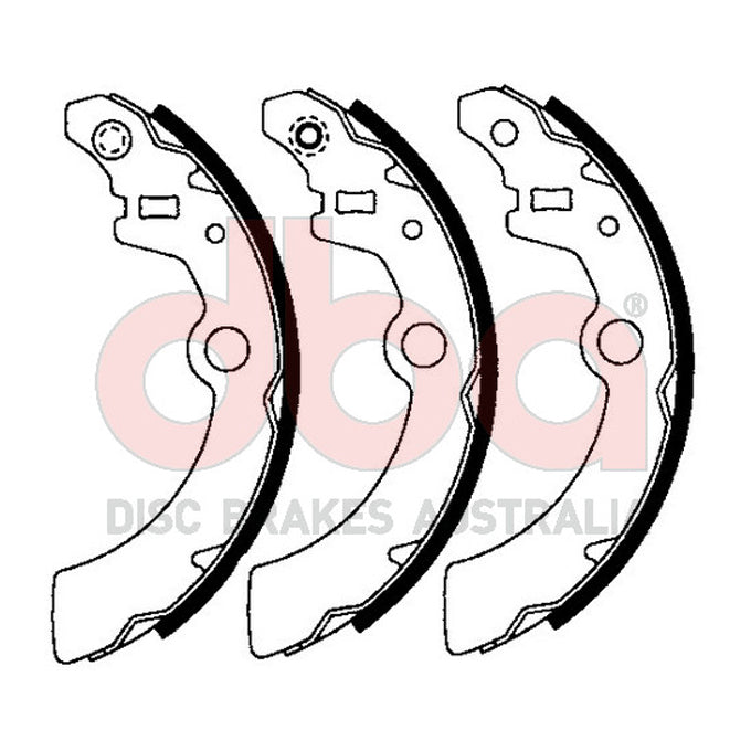 DBA Brake Shoes DBAS1820