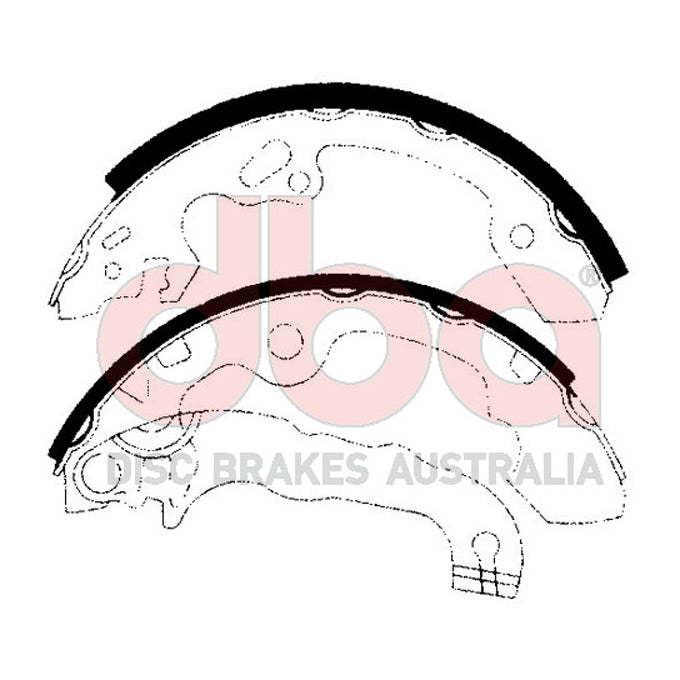 DBA Brake Shoes DBAS1826