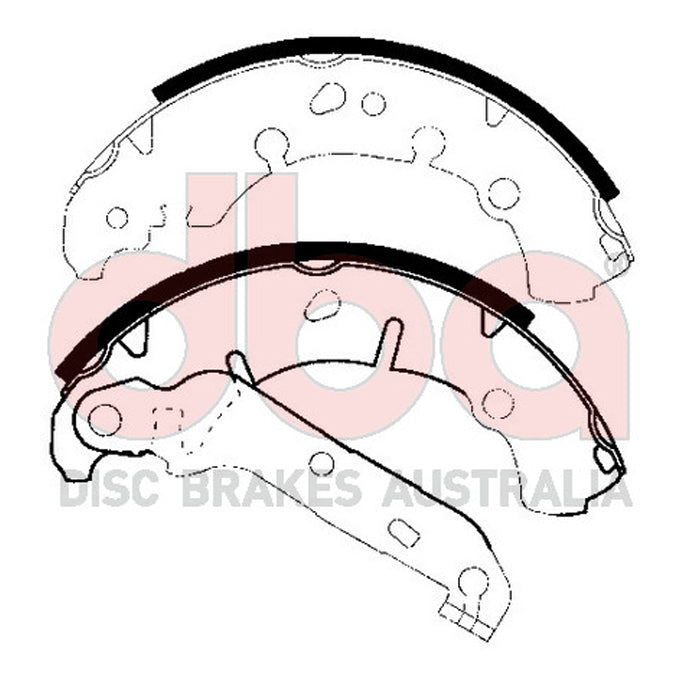 DBA Brake Shoes DBAS1830