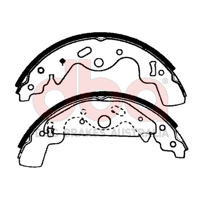 DBA Brake Shoes DBAS1851