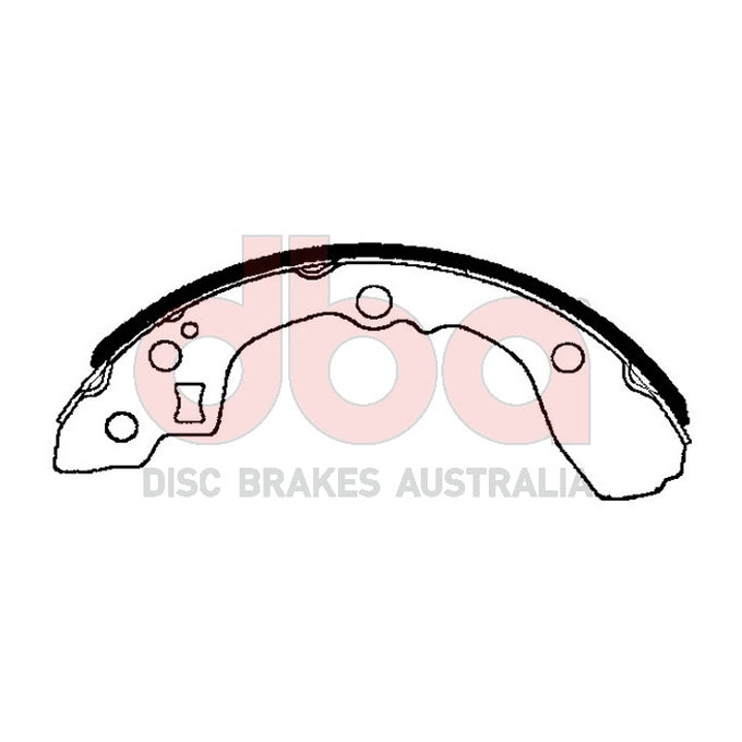 DBA Brake Shoes DBAS1853