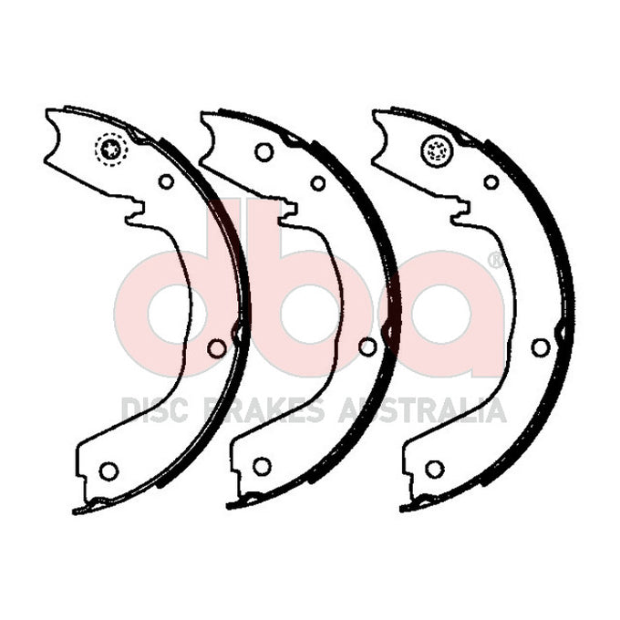 DBA Brake Shoes DBAS1860