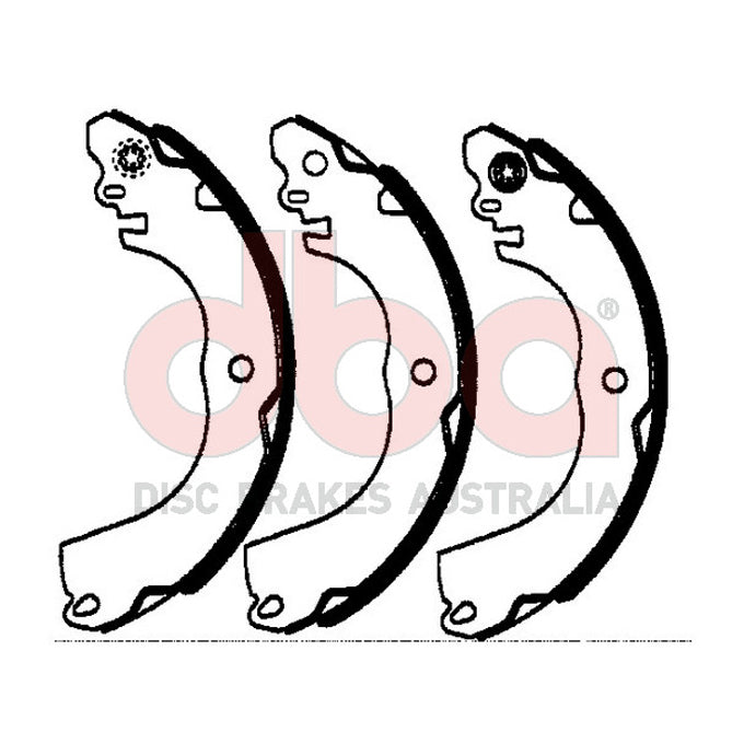 DBA Brake Shoes DBAS1862