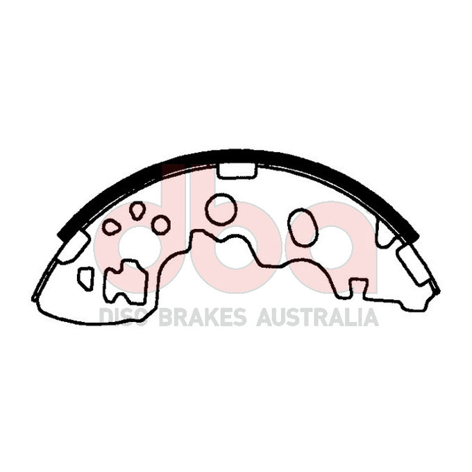 DBA Brake Shoes DBAS1864