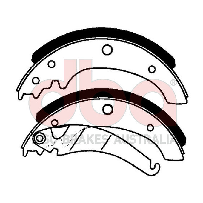 DBA Brake Shoes DBAS1873