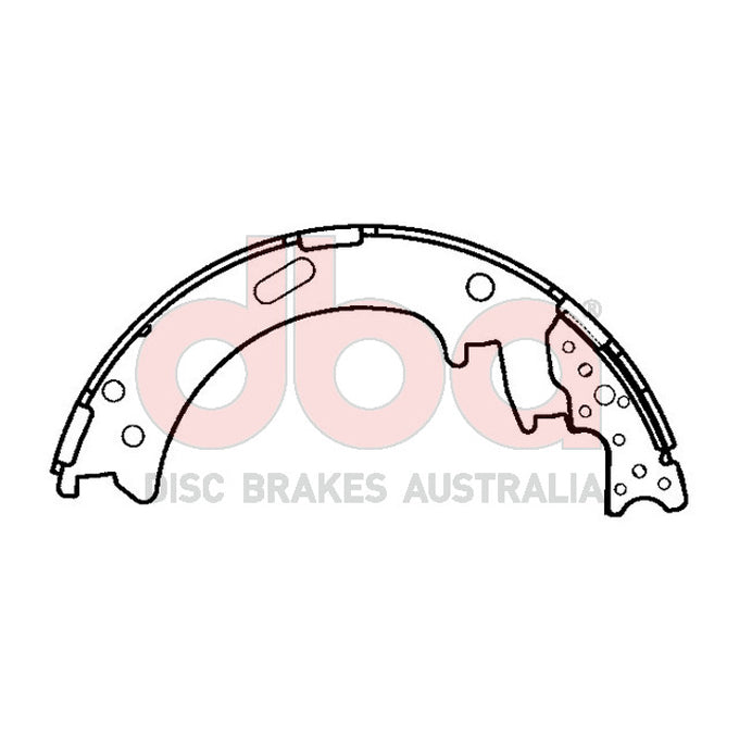 DBA Brake Shoes DBAS1881
