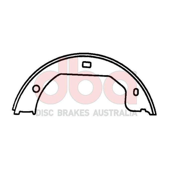 DBA Brake Shoes DBAS1883