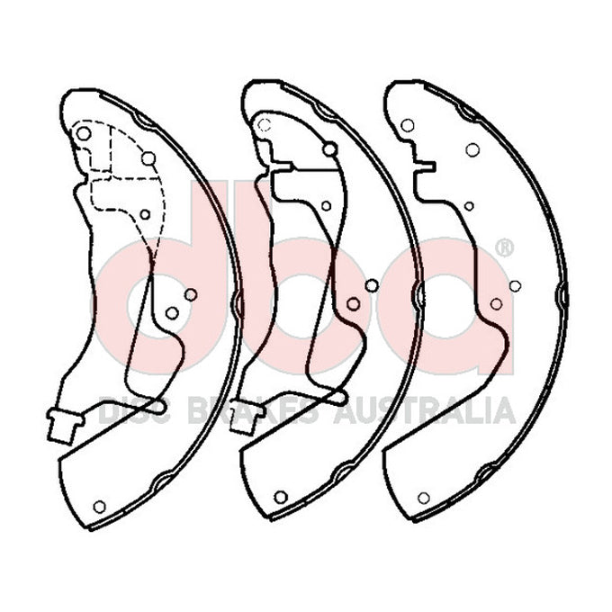 DBA Brake Shoes DBAS1892