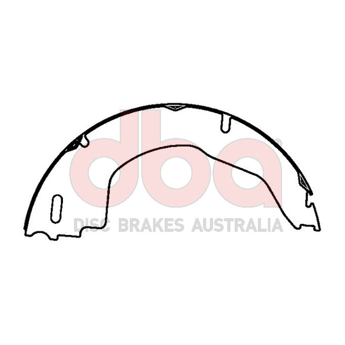 DBA Brake Shoes DBAS1907