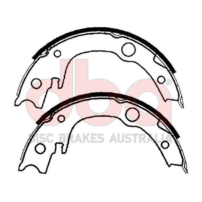 DBA Brake Shoes DBAS1931