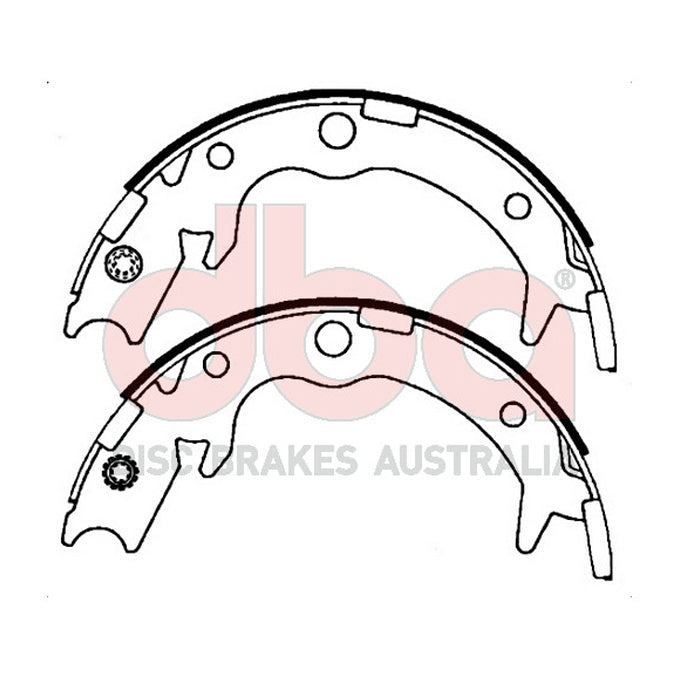 DBA Brake Shoes DBAS1943