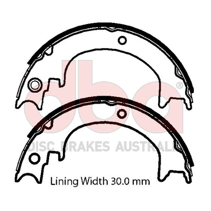 DBA Brake Shoes DBAS1950