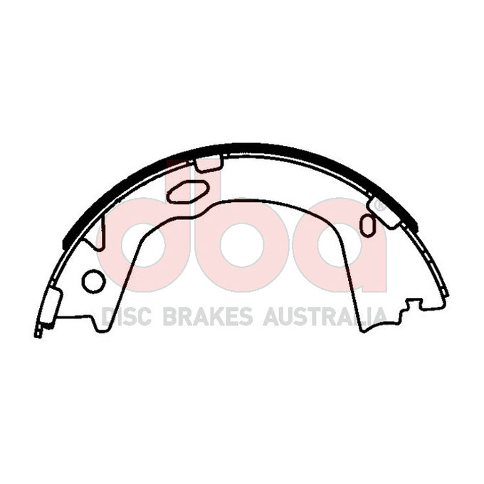 DBA Brake Shoes DBAS1996
