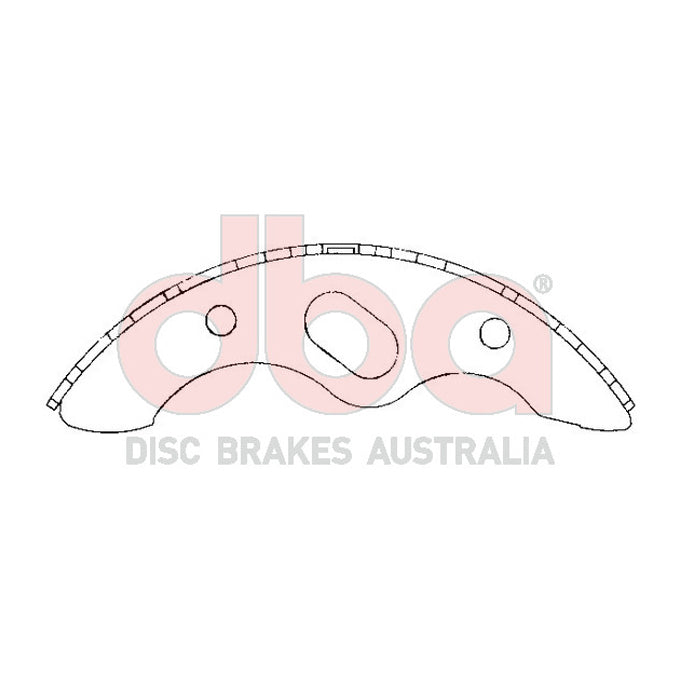 DBA Brake Shoes DBAS2002