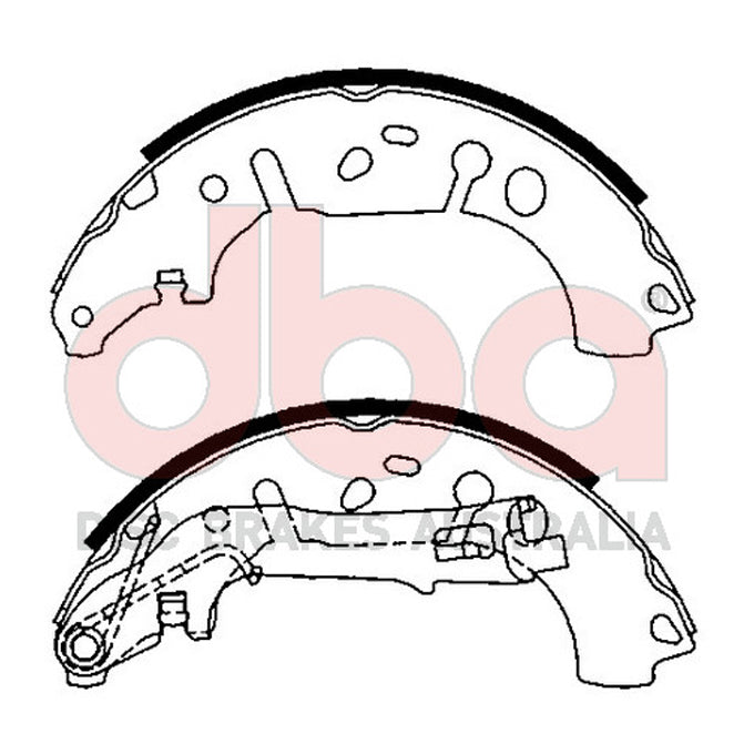 DBA Brake Shoes DBAS2009