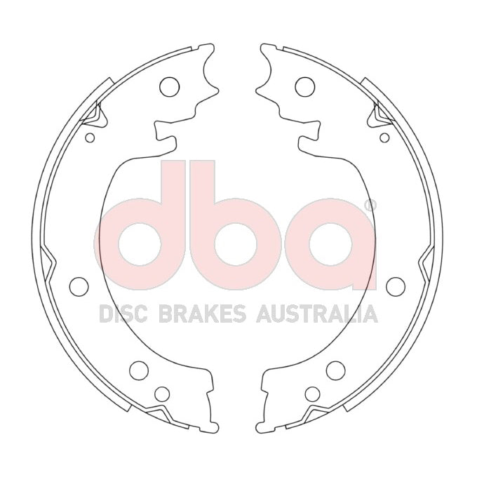 DBA Brake Shoes DBAS2043