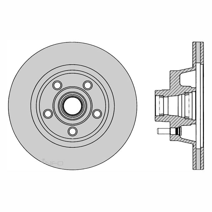 Protex Ultra Disc Rotor DR107